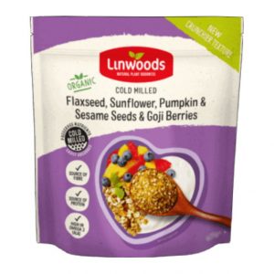 Linwoods Milled Organic Flaxs, Sunflower, Pumpkin, Sesame Seeds & Goji Berries 200g