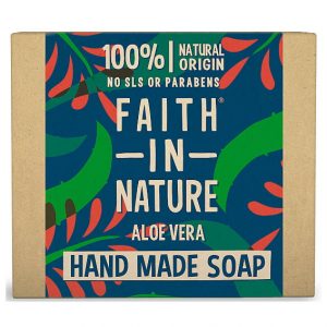 Faith in Nature Aloe Vera Soap 100g