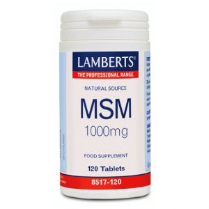 Lamberts MSM 1000mg 120 tabs