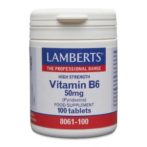 Lamberts B6 50mg 100 tabs