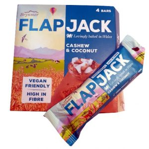 Brynmor Flapjack Cashew & Coconut 4 x 40g