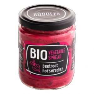 Rudolf Organic Veg Spread Beetroot Horseradish 235g