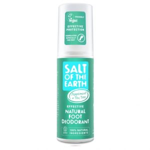 Salt of the Earth Natural Deodorant for your feet with Cooling Menthol 100ml