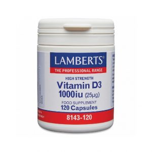 Lamberts Vitamin D3 1000iu 120Caps