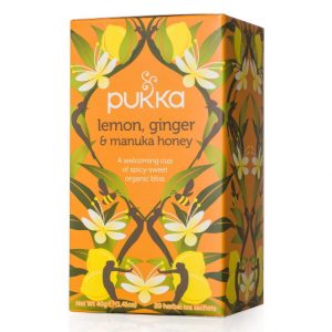Pukka Immunity - Lemon Ginger & Manuka Honey 20 Teabags