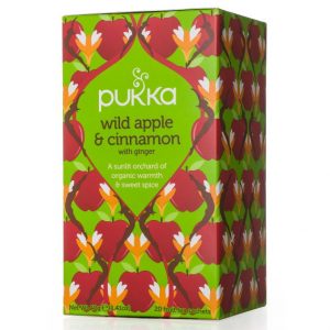 Pukka Energy - Wild Apple & Cinnamon 20 Teabags